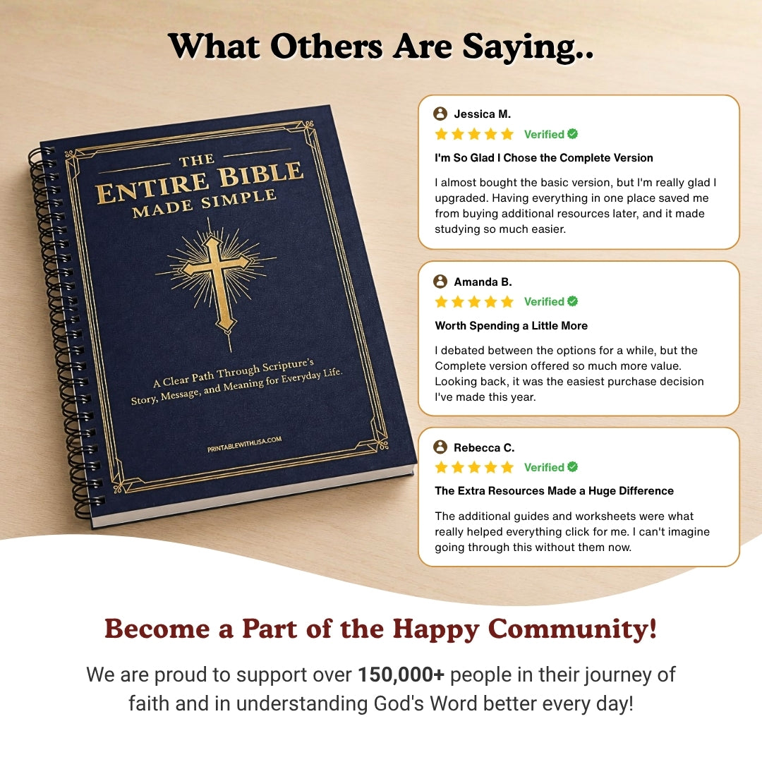 Entire Bible Made Simple - If you’ve ever believed in God but felt unsure where to start with the Bible, you’re not alone.