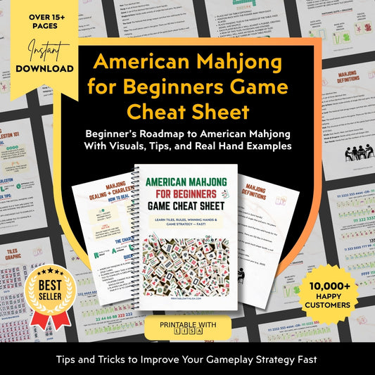 American Mahjong for Beginners Cheat Sheet – Learn Fast & Win Confidently