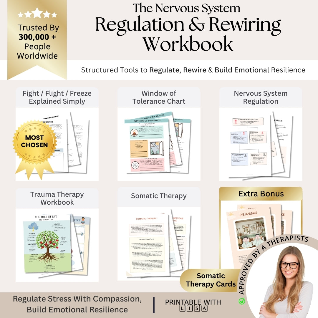 Nervous System Regulation Workbook – Polyvagal Somatic Exercises ...