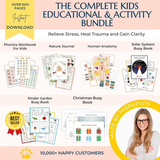 The Complete Kids Educational & Activity Bundle โ Boost Reading, STEM & Motor Skills