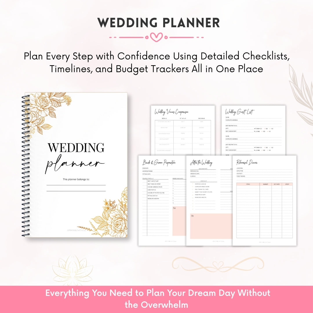 The Wedding & Coupleās Essentials Bundle ā Your Complete Guide from Engagement to Honeymoon