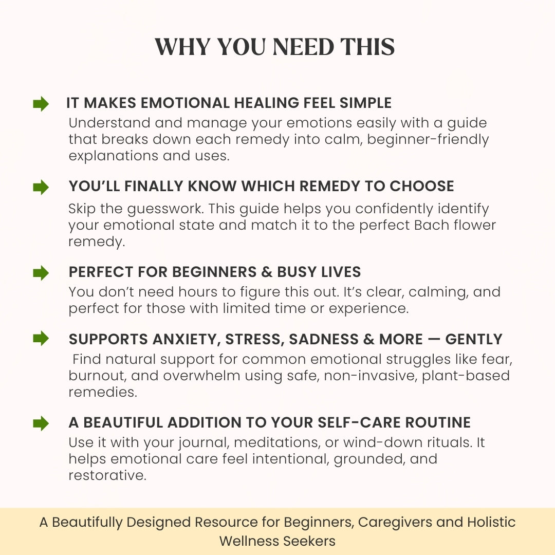 Bach Flower Remedies for Emotional Balance โ 38 Healing Remedies Through Nature
