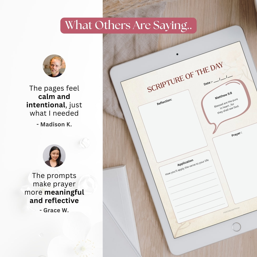 70 Christian Prayer Journal & Devotional Planner