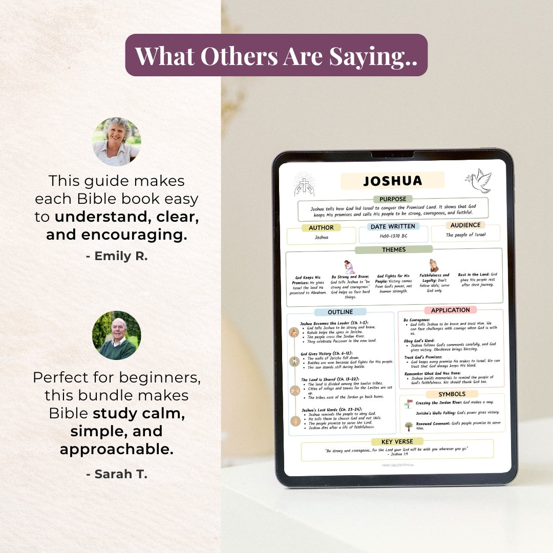 Bible Study Guide: Bible Made Simple 66-Book Clarity Bundle