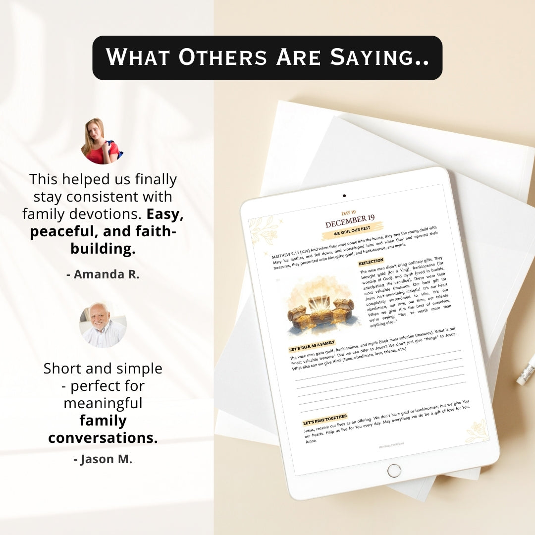 25 Daily Family Bible Devotionals — Calm, Guided Bible Time