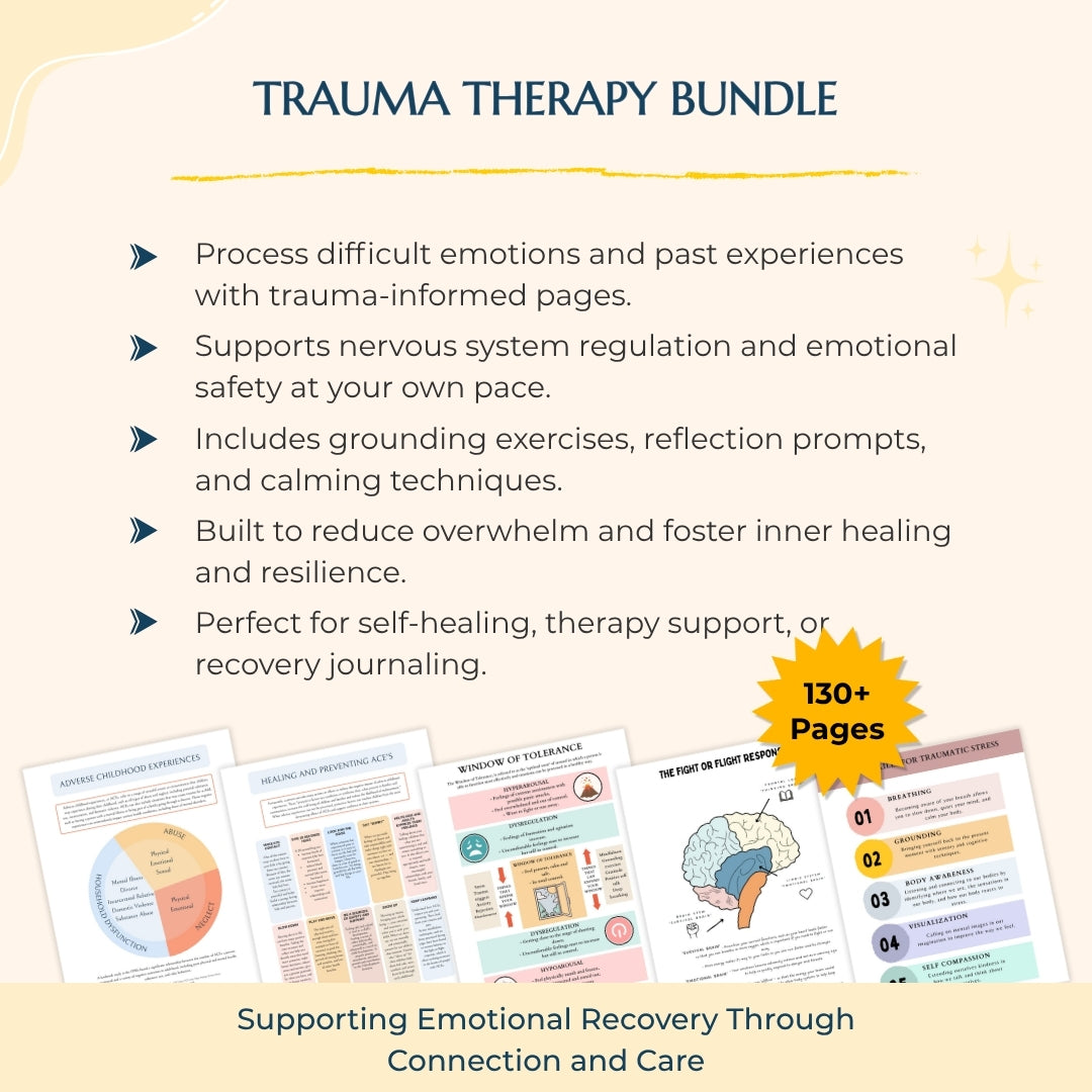 The Ultimate Mental Health & Therapy Bundle โ Heal Anxiety, OCD, and Trauma