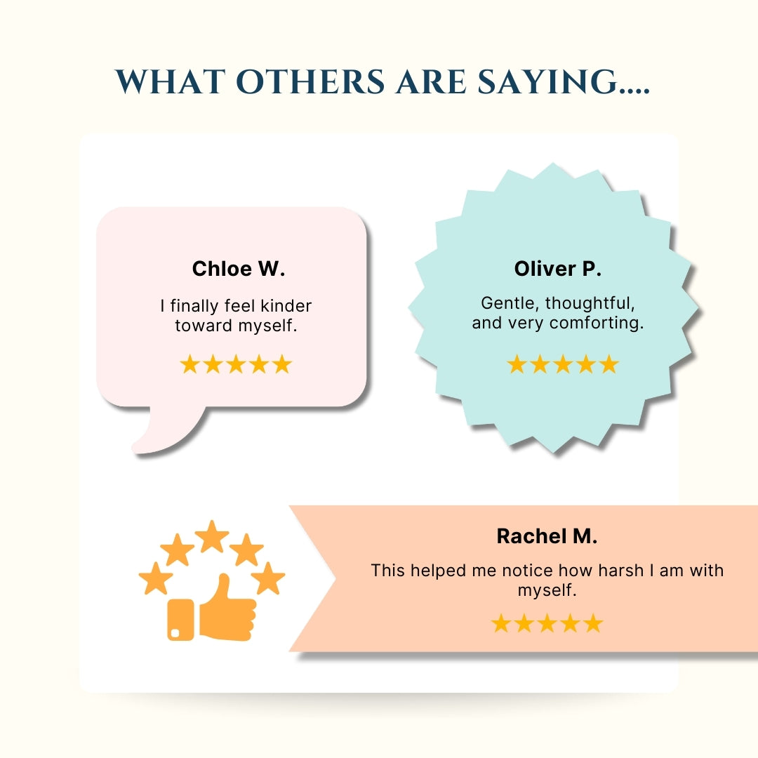 Inner Critic Worksheets – Gentle Self-Talk Reset