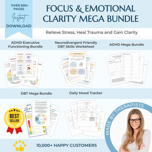 Focus & Emotional Clarity Bundle – Plan, Regulate & Thrive