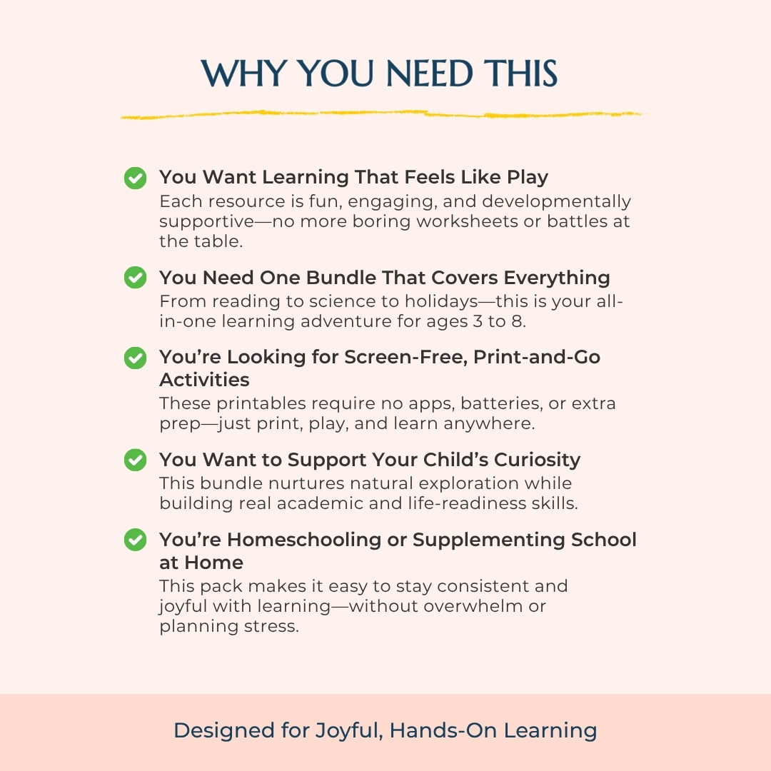 The Complete Kids Educational & Activity Bundle – Boost Reading, STEM & Motor Skills