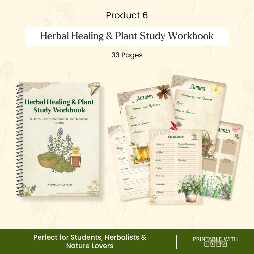 Herbal Healing & Natural Wellness Bundle