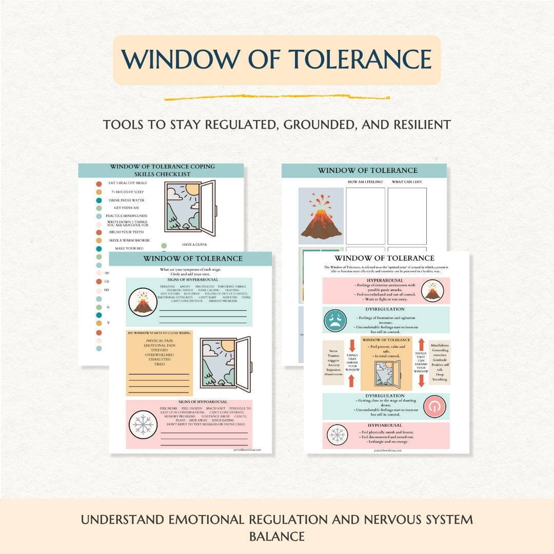 Ultimate Trauma Therapy Bundle – Nervous System Regulation & Emotional Healing Toolkit with 9+ Expert Tools