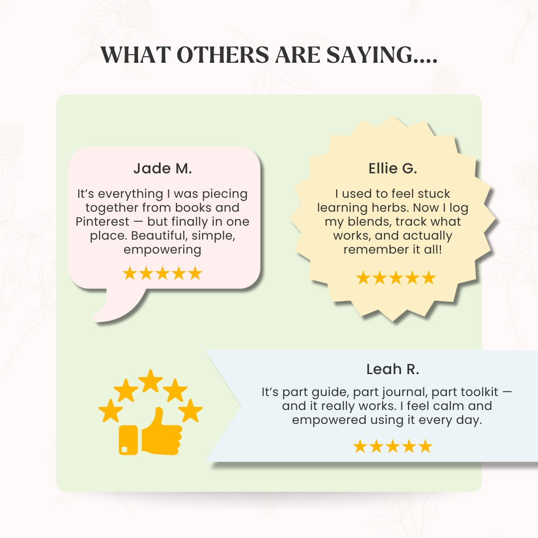 Holistic Herbal Healing & Natural Wellness Bundle - Herbs, Oils & Emotional Support