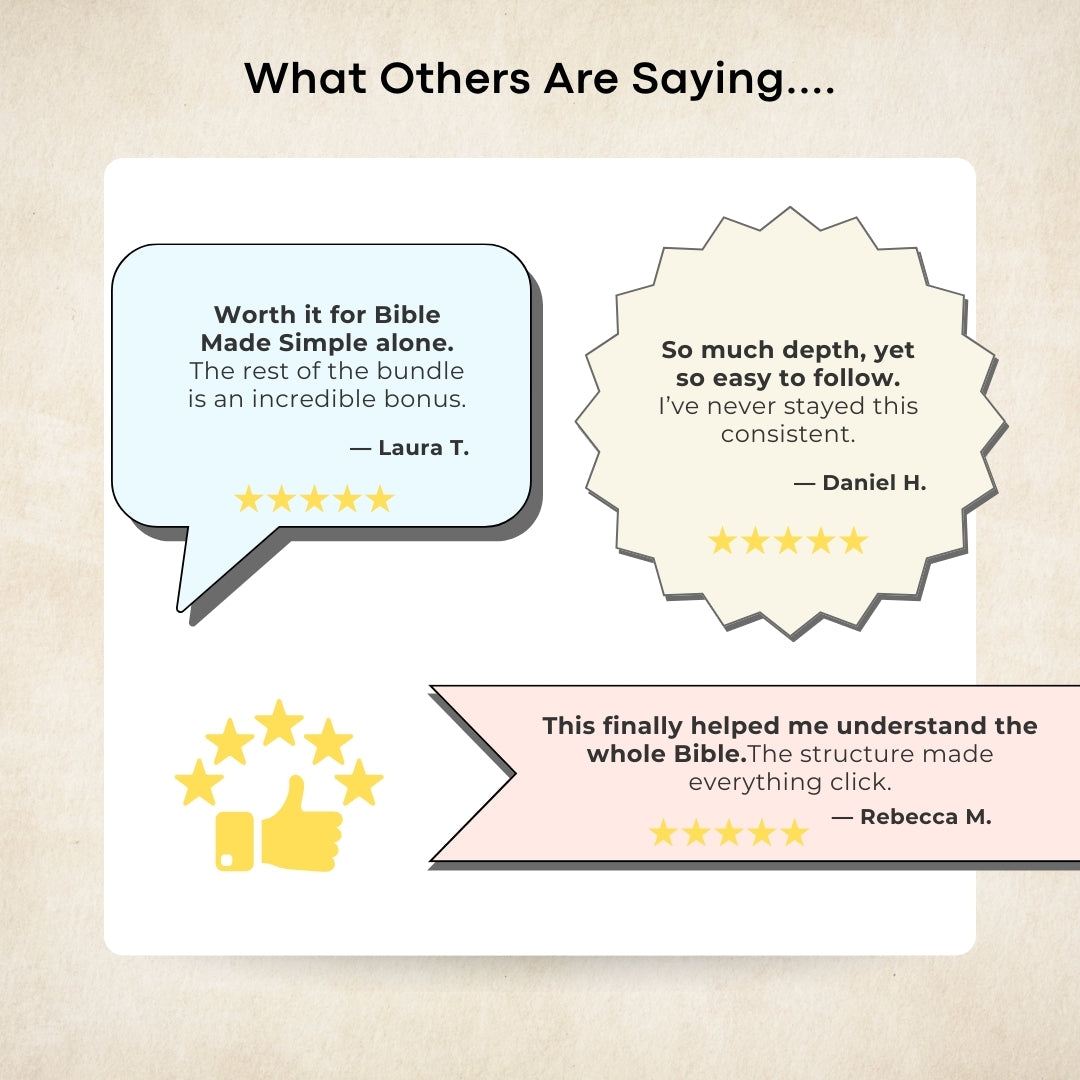 Entire Bible Made Simple - If you’ve ever believed in God but felt unsure where to start with the Bible, you’re not alone.