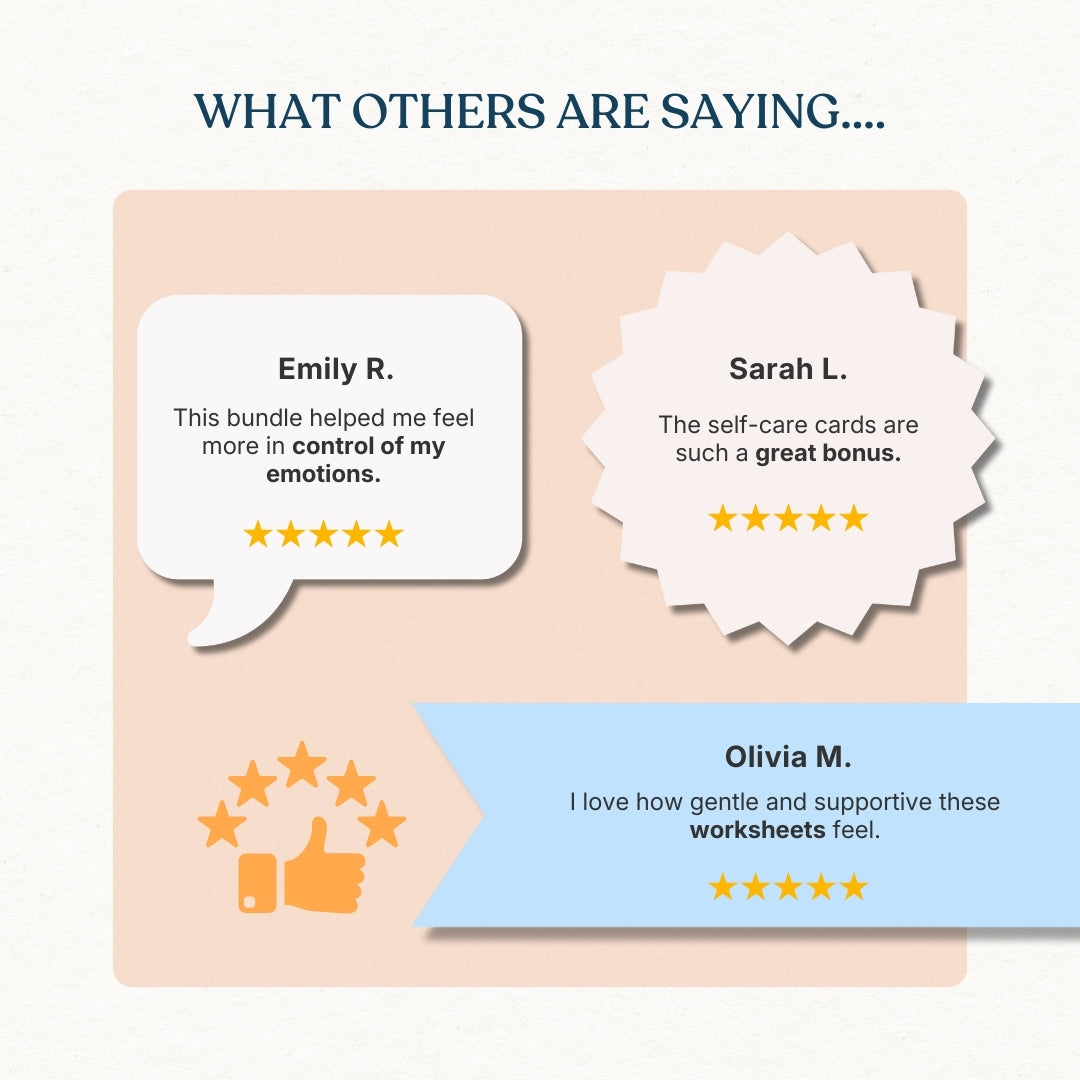 Ultimate Therapy Bundle – Anxiety, Stress & Emotional Healing Toolkit with 8+ Expert Tools