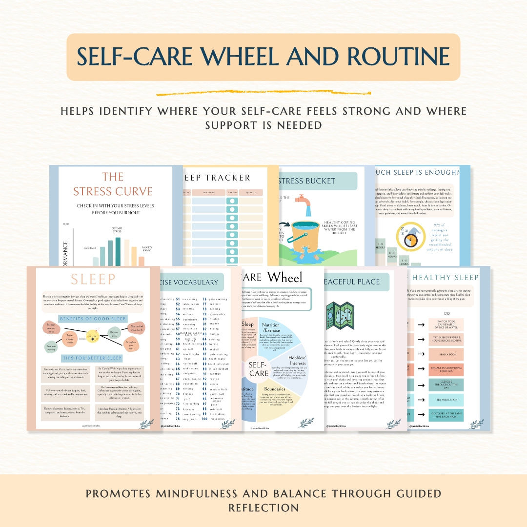 Ultimate Teen Mega Bundle — 8+ Therapist-Approved Tools to Build Confidence, Clarity & Emotional Strength to Boost Your Teen Growth