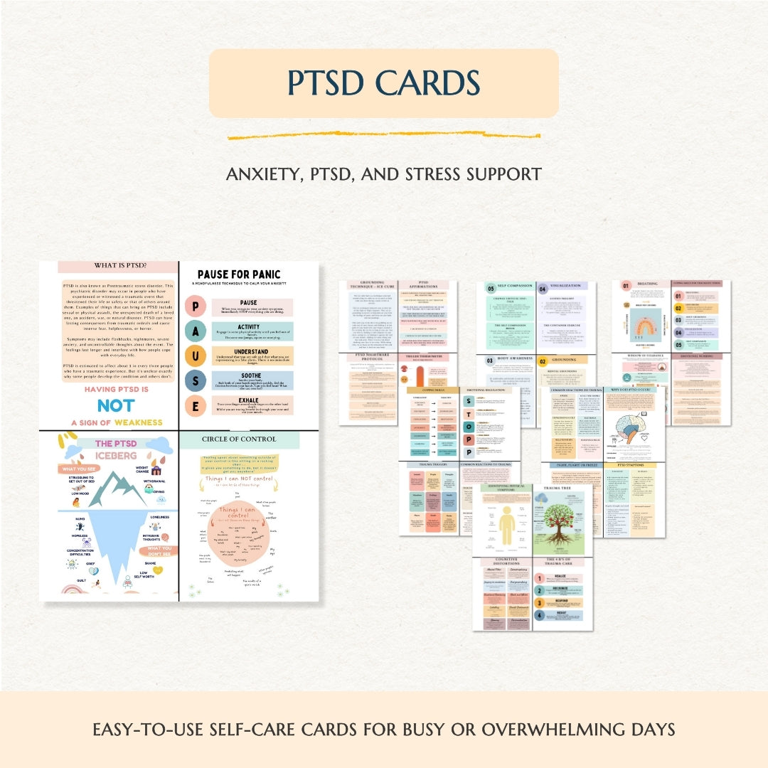 Ultimate Trauma Therapy Bundle – Nervous System Regulation & Emotional Healing Toolkit with 9+ Expert Tools