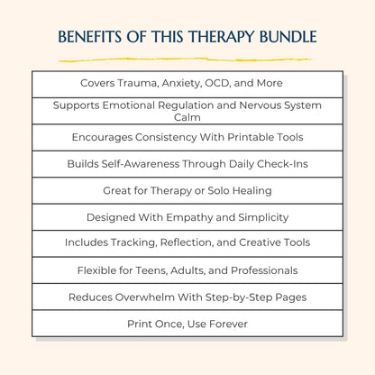 The Ultimate Mental Health & Therapy Bundle – Heal Anxiety, OCD, and Trauma