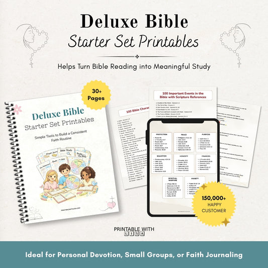 Deluxe Bible Starter Set – A Simple, Guided Faith Study System