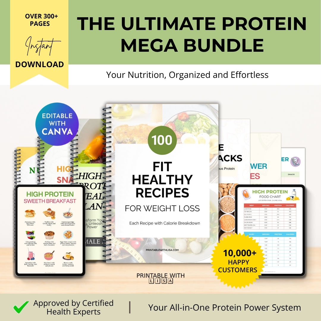The Ultimate Protein Mega Bundle – High Protein Meal Plans & Recipes