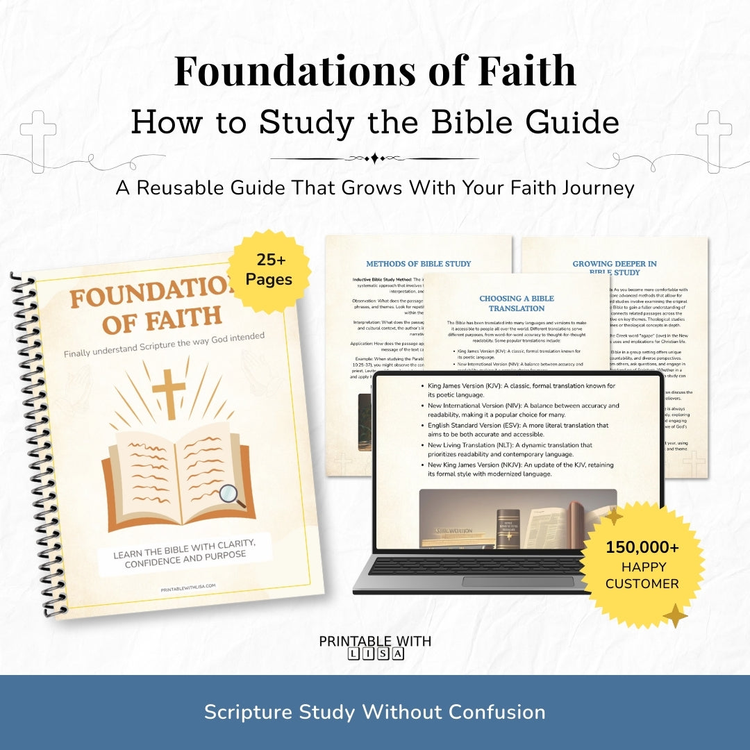 Foundations of Faith – How to Study the Bible Guide