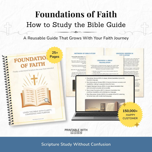 Foundations of Faith – How to Study the Bible Guide