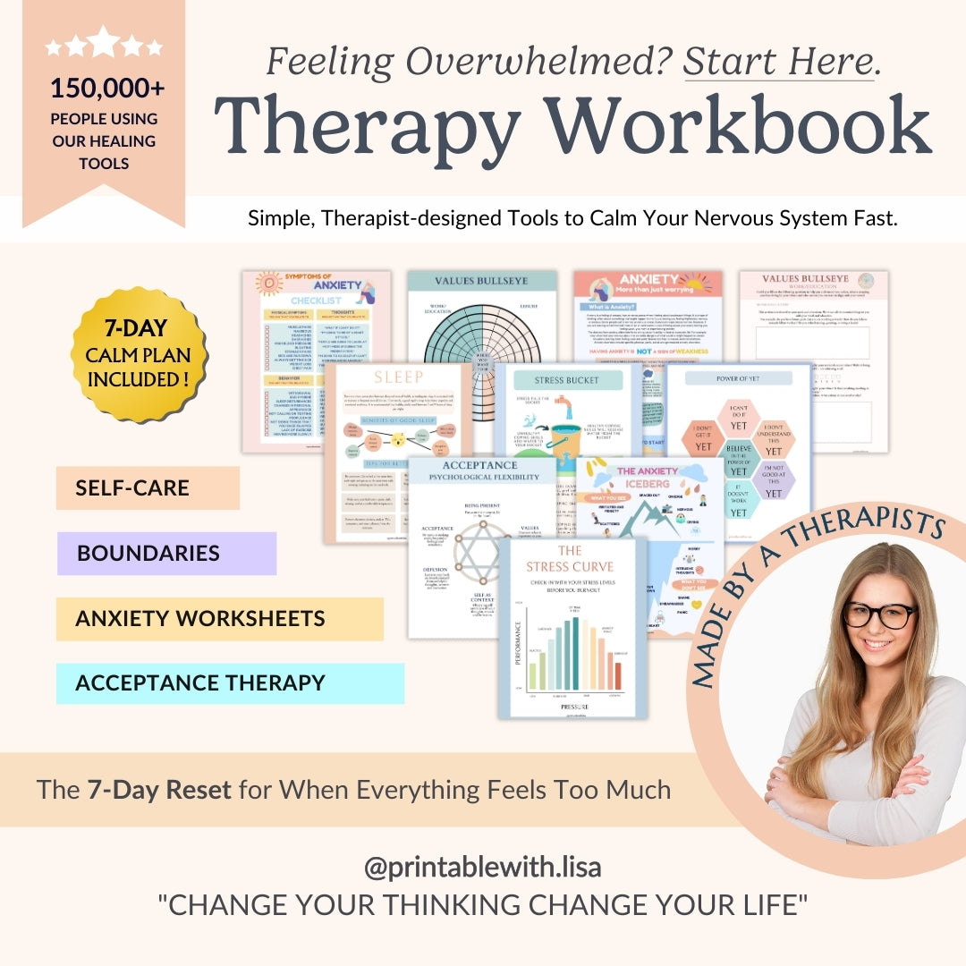 The Therapist-Designed Therapy Bundle for Emotional Healing & Self-Regulation