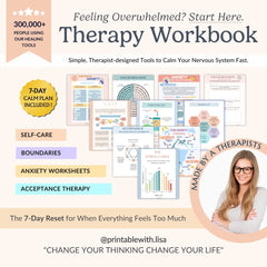 The Therapist Designed Therapy Bundle for Emotional Healing & Self-Regulation