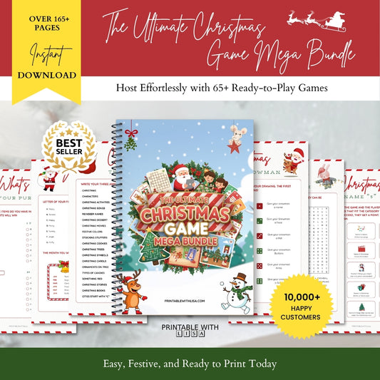 The Ultimate Christmas Game Mega Bundle – 65+ Magical Games for Unforgettable Holiday Fun