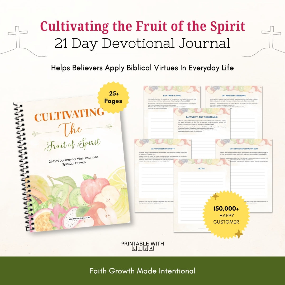 Cultivating the Fruit of the Spirit — 21-Day Devotional Journal