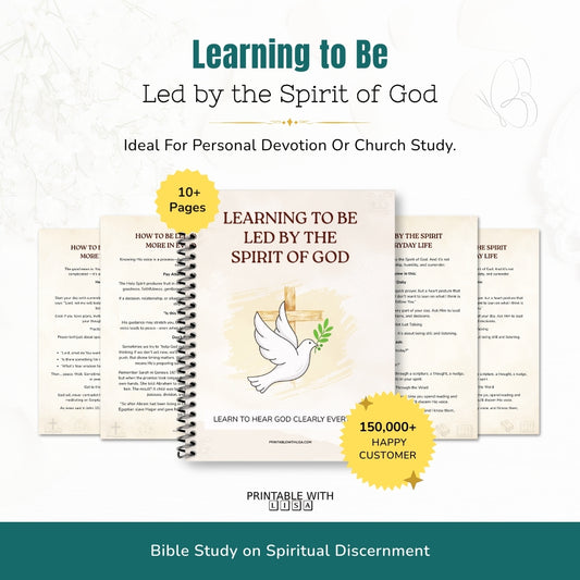 Learning to Be Led by the Spirit of God – Spirit-Led Living Bible Study