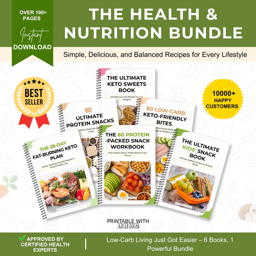 The Health &amp; Nutrition Bundle – Keto, Protein &amp; Family Meal Plans ...