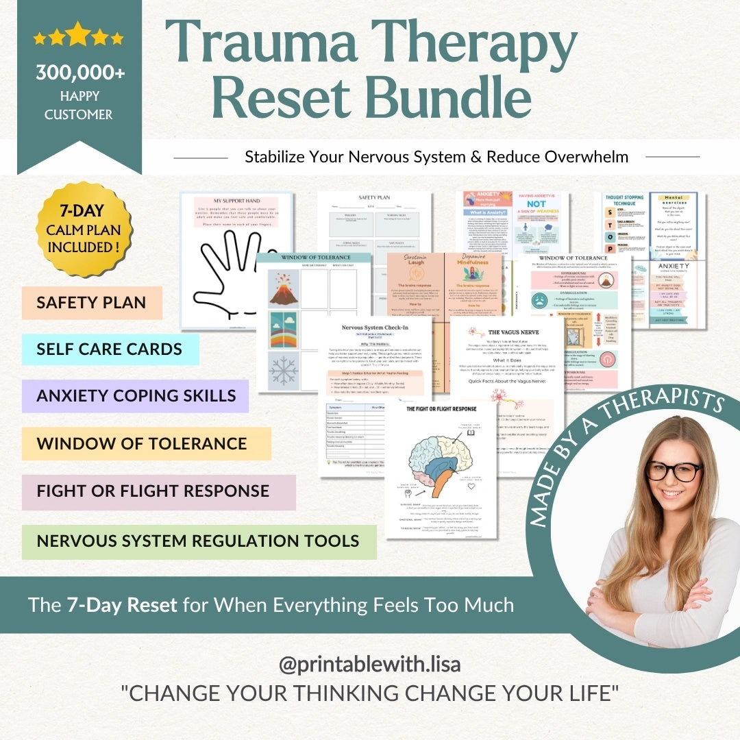 Trauma Recovery Workbook™ – Stabilize, Understand & Rebuild