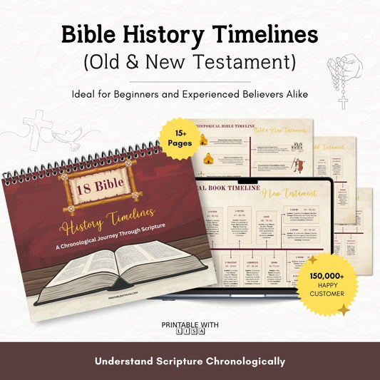 Bible History Timelines (Old & New Testament) — Understand Scripture Chronologically