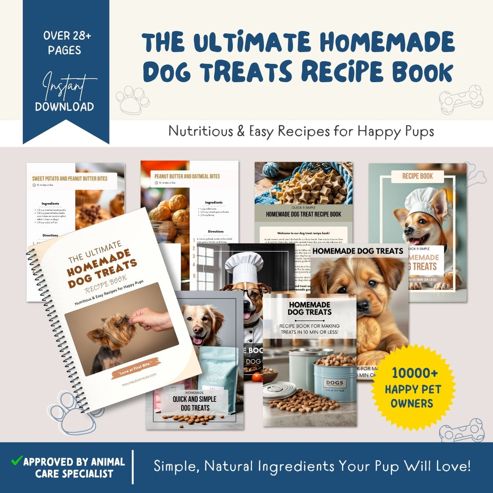 The Ultimate Homemade Dog Treats Recipe Book | Healthy Recipes for Pup ...