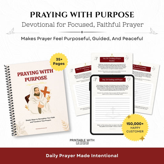 Praying With Purpose — 30-Day Guided Prayer Devotional