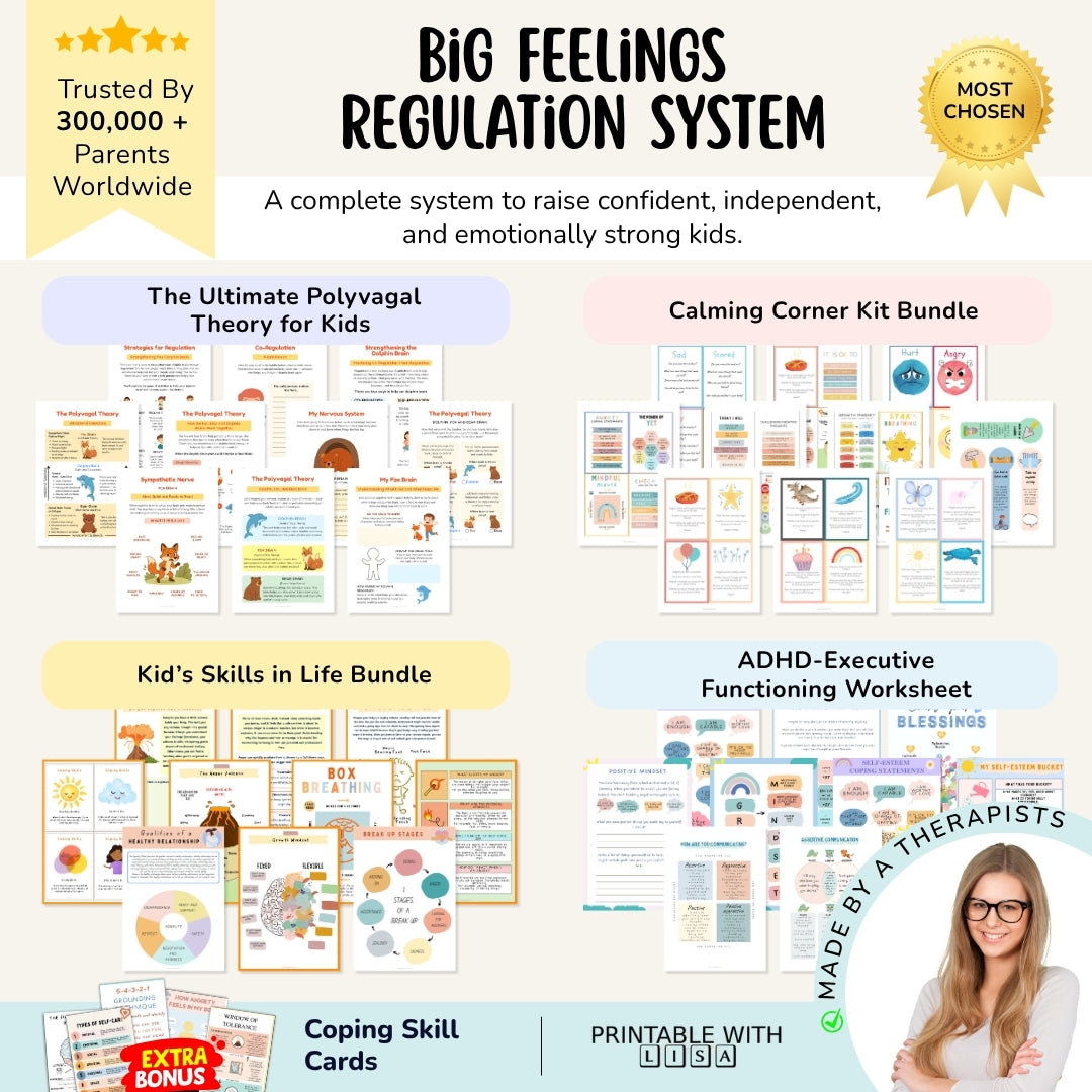 The Ultimate Polyvagal Theory for Kids - Calm Brain Toolkit
