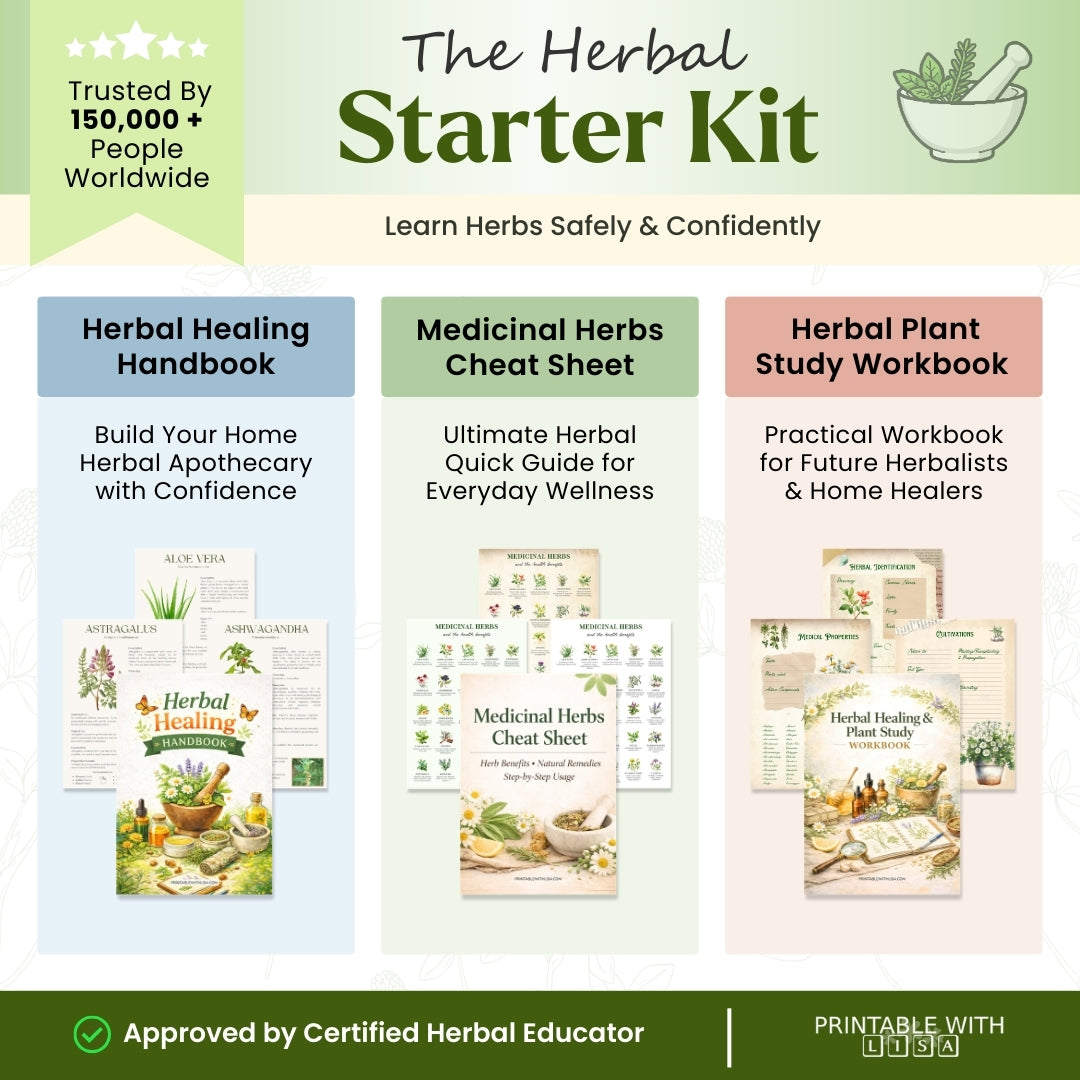 Herbal Healing & Natural Wellness Bundle