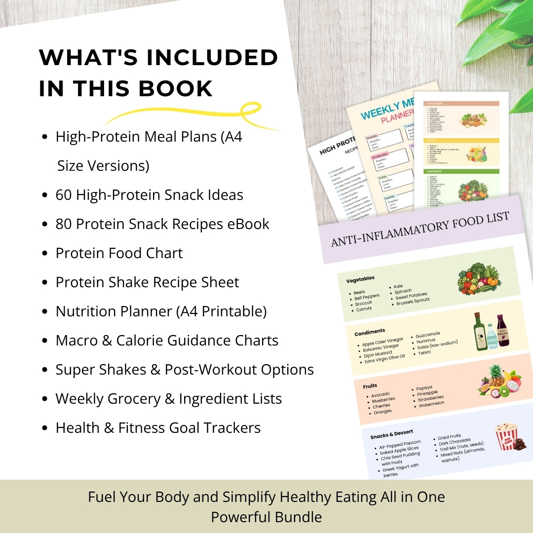 The Ultimate Protein Mega Bundle – High Protein Meal Plans & Recipes