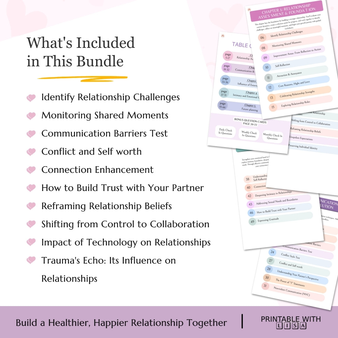 Ultimate Couples Workbook — Two Souls, One Story