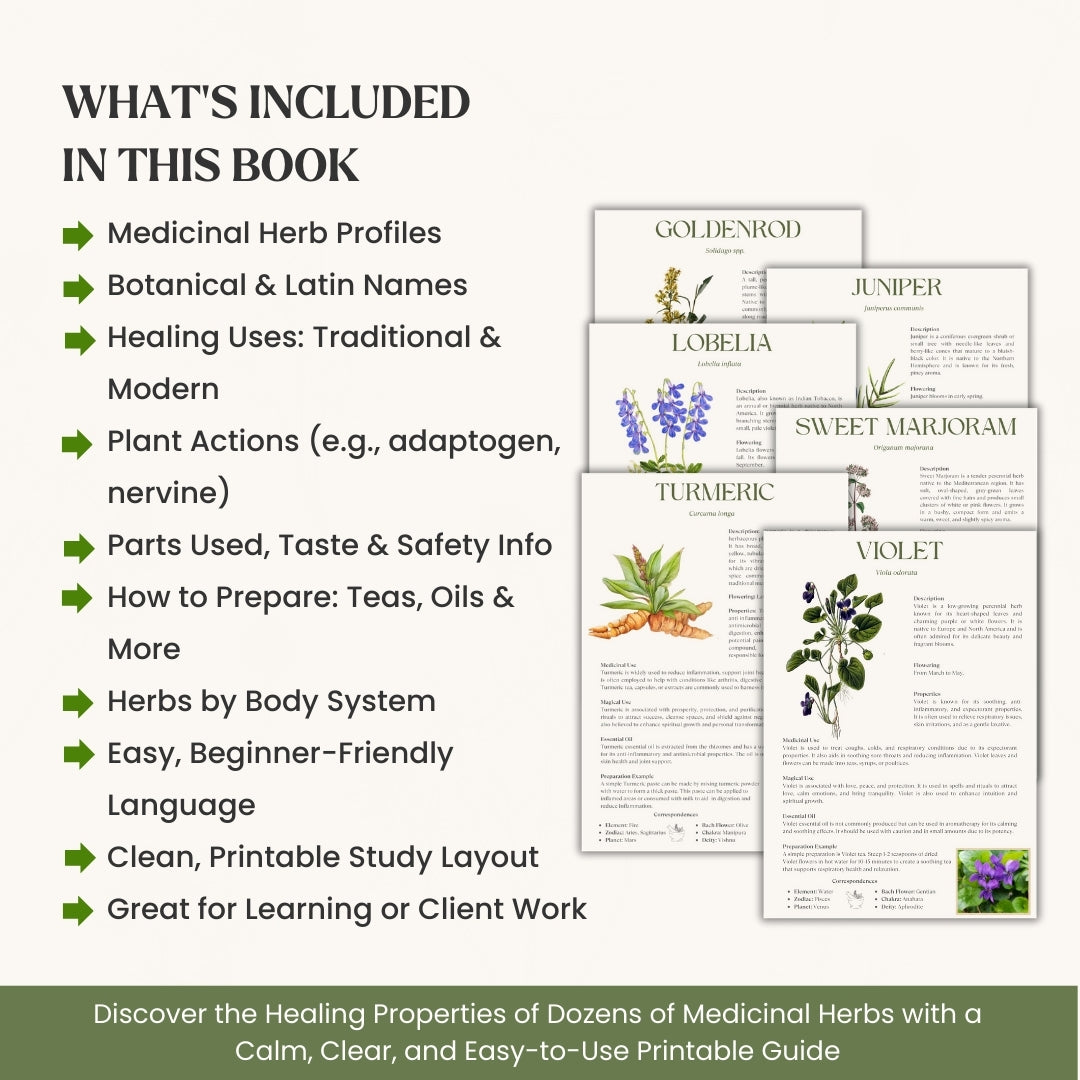 Herbal Healing Handbook – Your Natural Wellness Bible