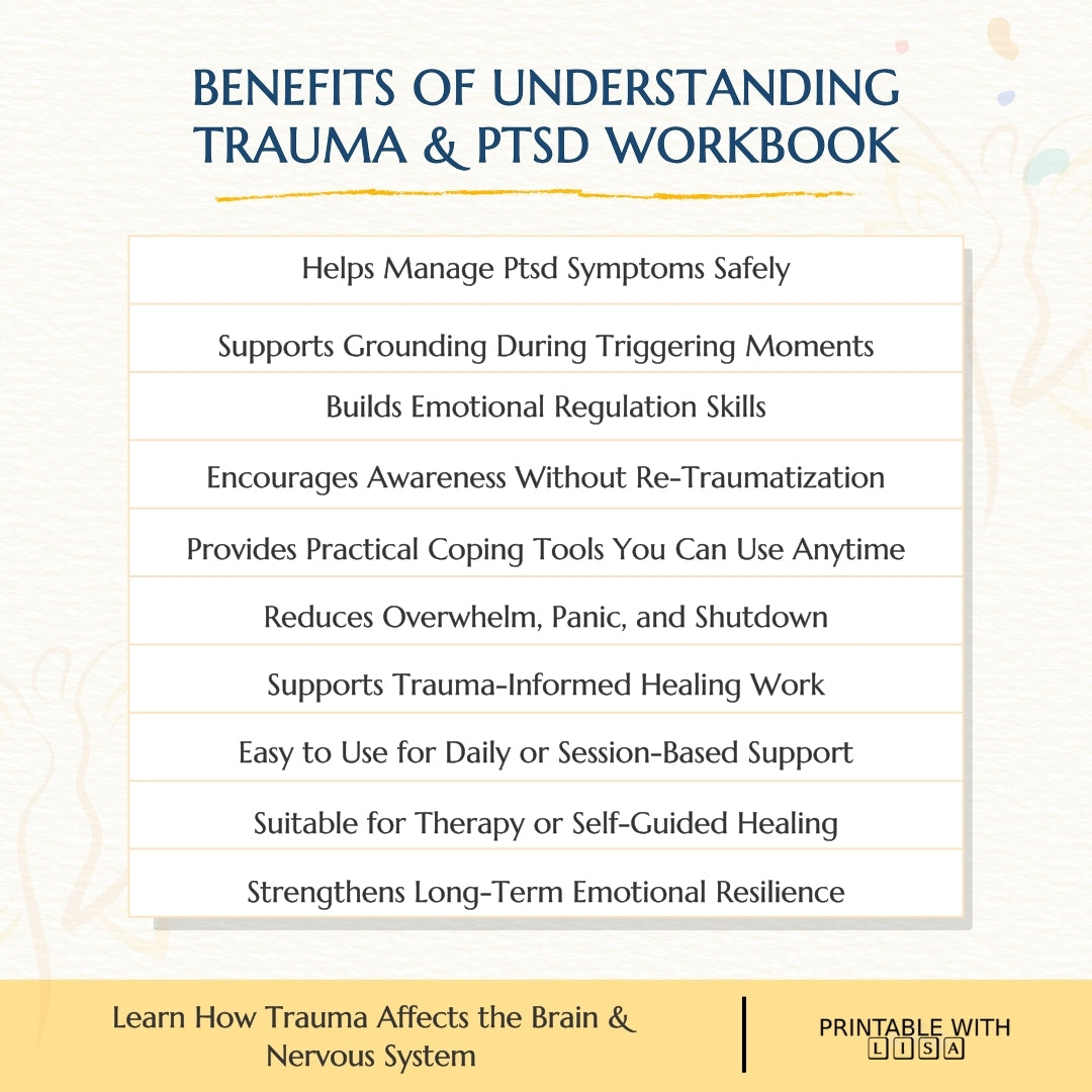 Understanding Trauma & PTSD Workbook