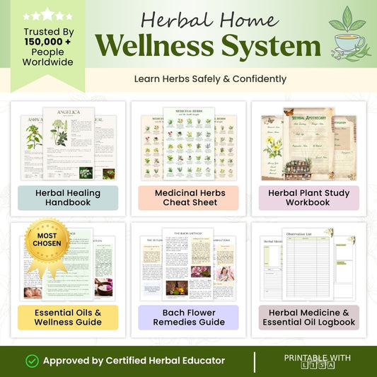 Herbal Healing & Natural Wellness Bundle