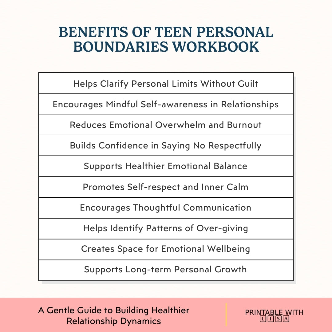 Teen Personal Boundaries — Healthy Limits, Calm Confidence