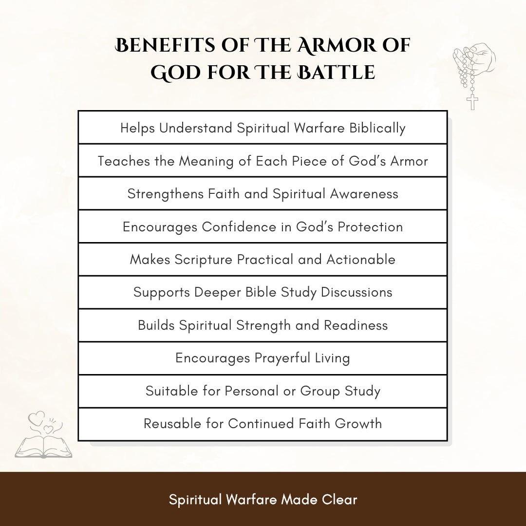 The Armor of God for the Battle – A Powerful Bible Lesson for Spiritual Strength