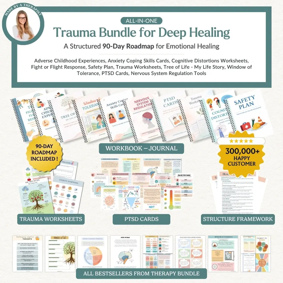 Trauma Recovery Workbook™ – Stabilize, Understand & Rebuild