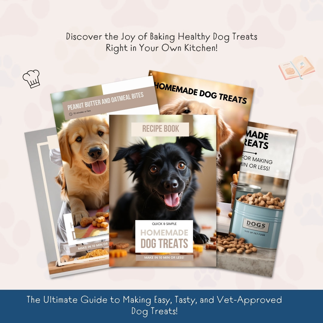 The Ultimate Homemade Dog Treats Recipe Book | 28+ Vet-Approved Healthy Recipes for Every Pup