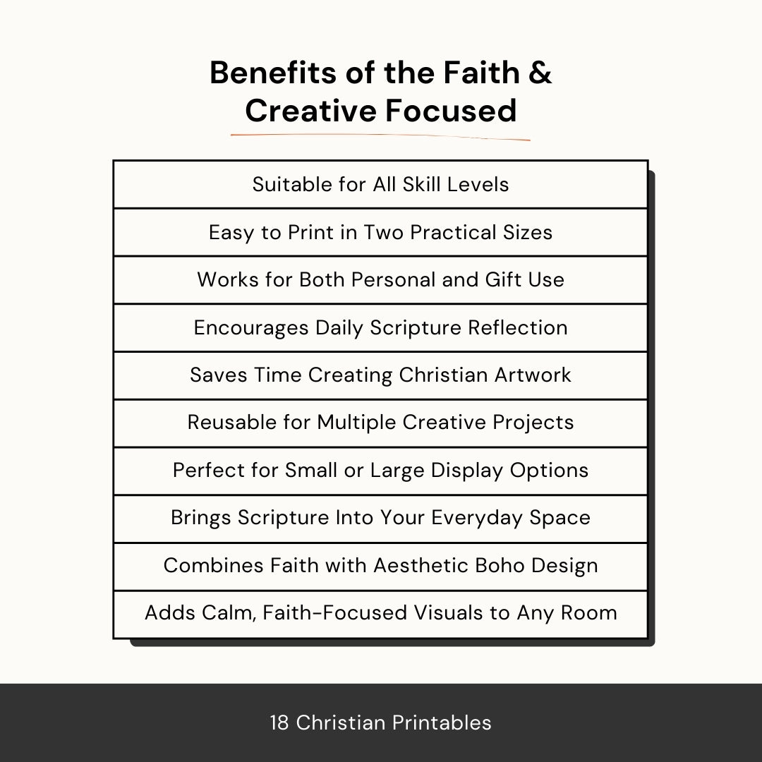 18 Unique Christian Boho Collage Designs: Faith-Inspired Wall & Journal Art