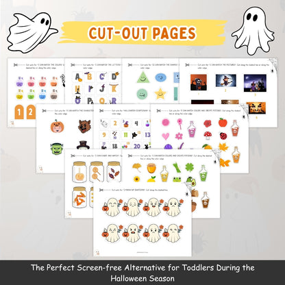 Halloween Busy Book for Toddlers & Preschoolers – Spooky-Smart Learning