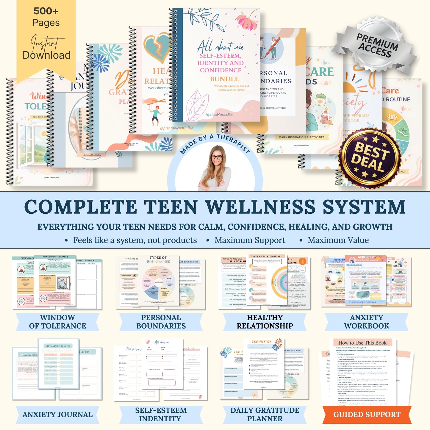 Ultimate Teen Mega Bundle | The Teen Confidence & Emotional Strength System