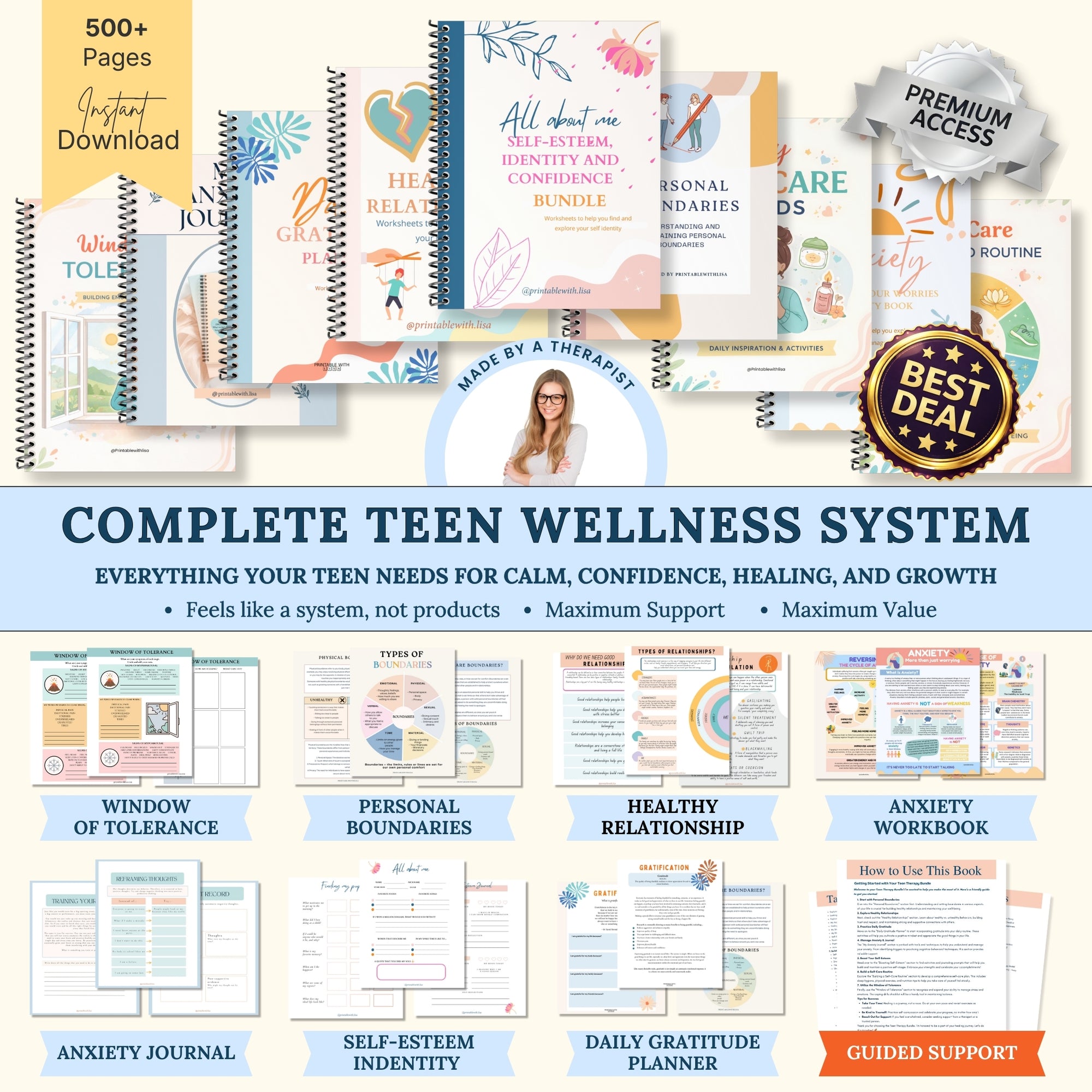 Ultimate Teen Mega Bundle | The Teen Confidence & Emotional Strength System